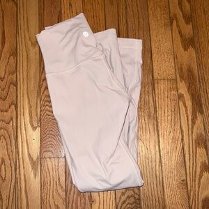 Lululemon women’s leggings size 2 light pink